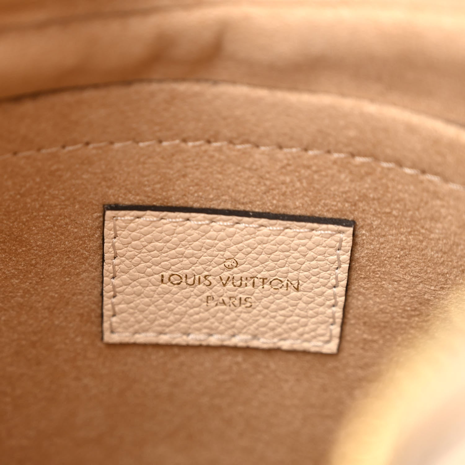 Louis Vuitton Empreinte Monogram Giant Bagatelle NM Creme 6 of 10