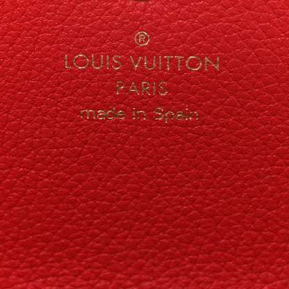 Louis Vuitton Calfskin Double V Wallet Rubis 6 of 7