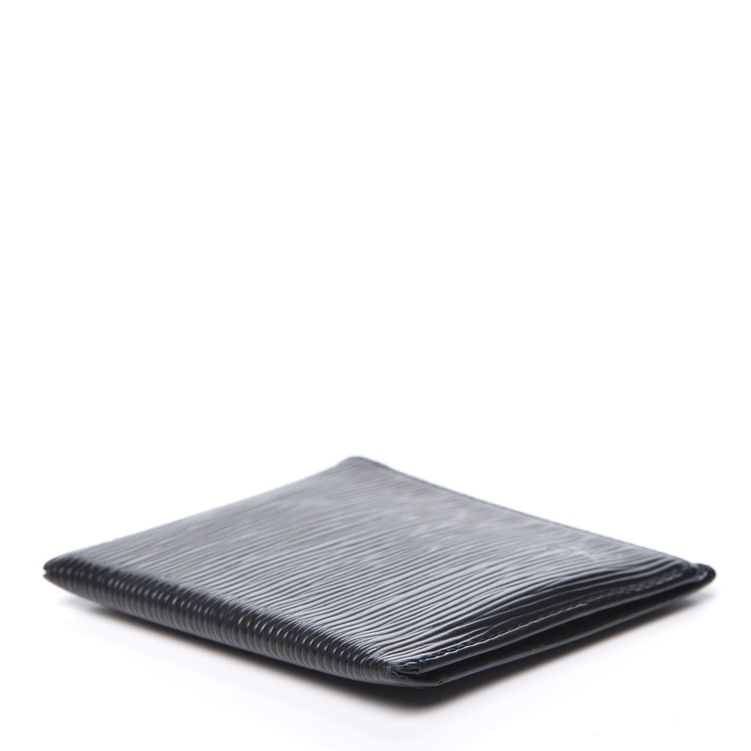 Louis Vuitton Epi 6 Card Billfold Wallet Black 3 of 9