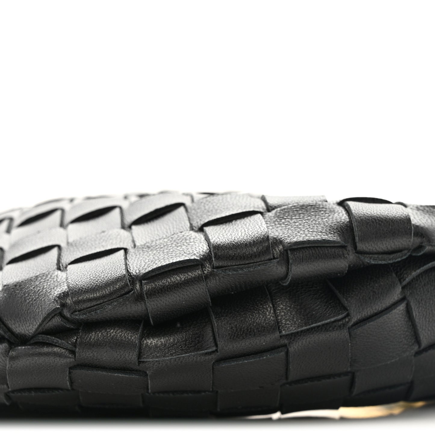 Nappa Intrecciato Mini Sardine Bag Black