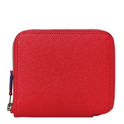 Hermes Epsom Silk'in Compact Wallet Bougainvillea 1 of 9