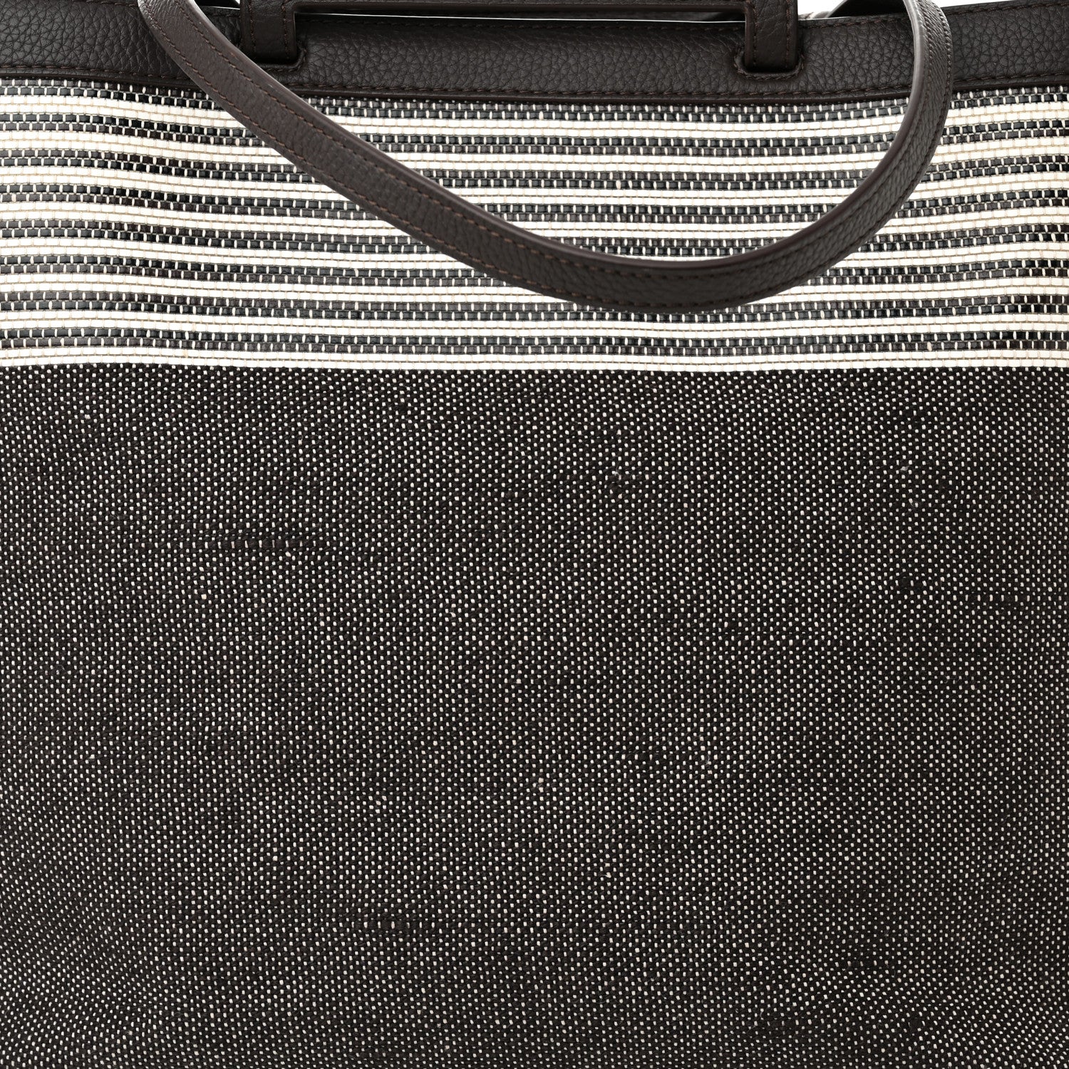 Delvaux Canvas D to D Tote MM Brown 7 of 9
