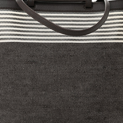 Delvaux Canvas D to D Tote MM Brown 7 of 9