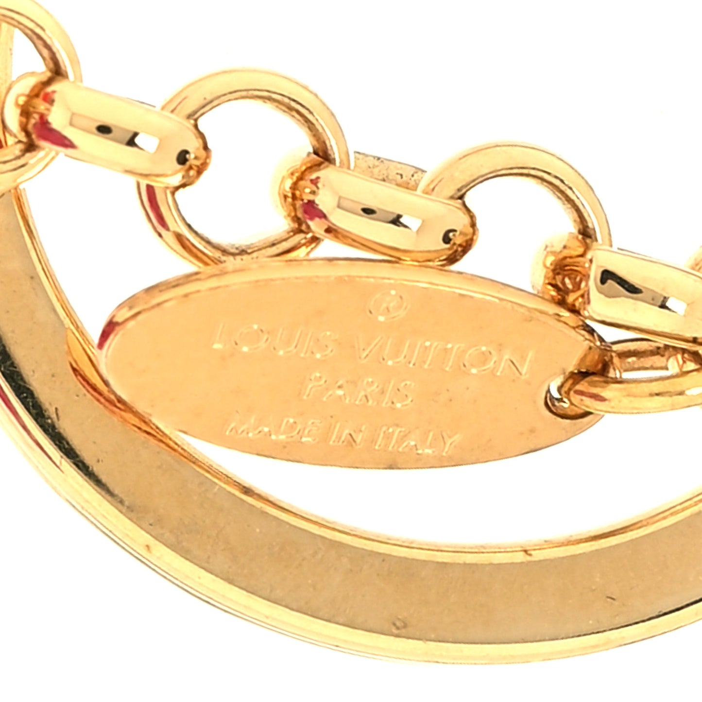 Resin Wood Vivienne Valentine Bag Charm Key Holder