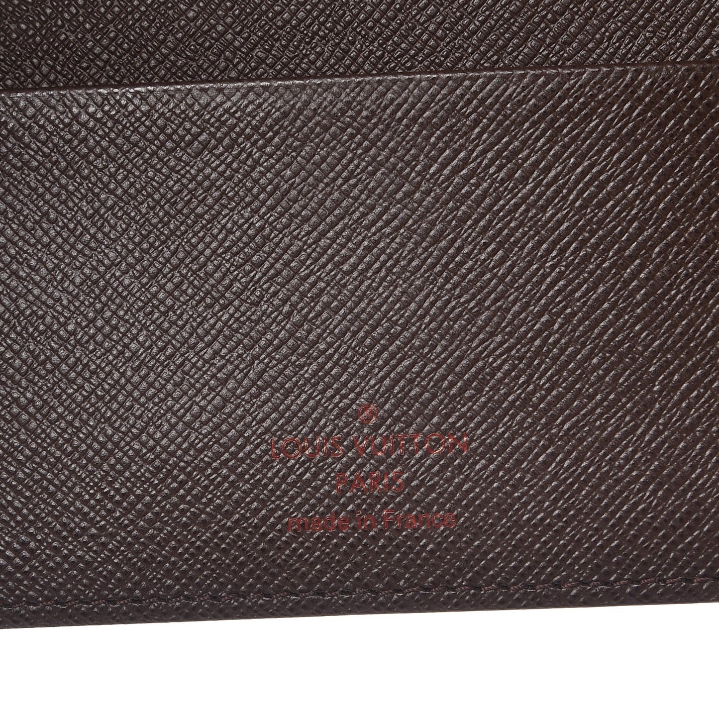 Damier Ebene Medium Ring Agenda Cover