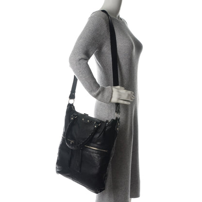 Balenciaga Agneau Classic Hardware Square Tote Black 2 of 7