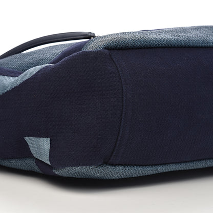 Chanel Canvas Large Shopping Tote Dark Blue 8 of 10