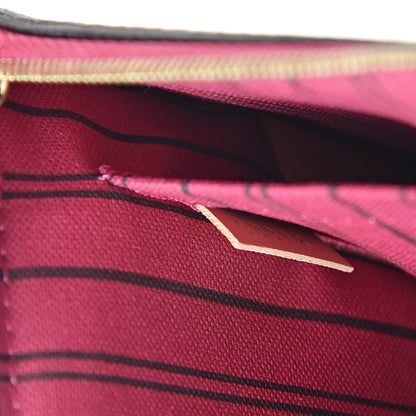 Louis Vuitton Monogram Neverfull MM GM Pochette Pivoine 8 of 11