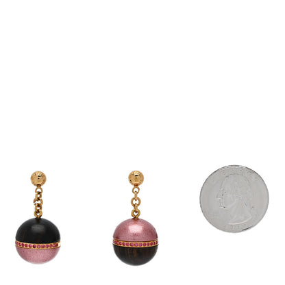 Louis Vuitton Magnetic Glitter Earrings 2 of 6