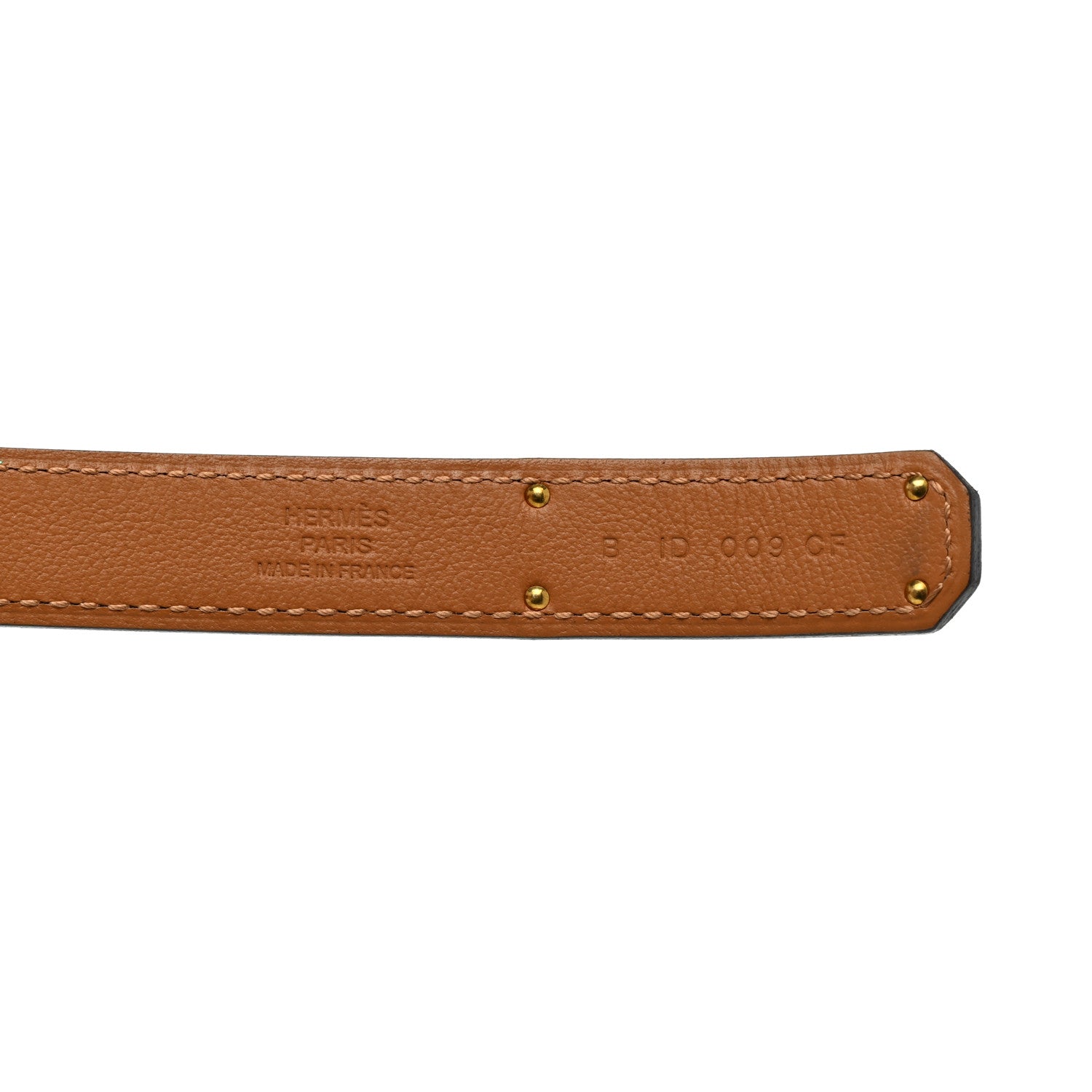 Hermes Epsom Kelly Belt Black 3 of 6
