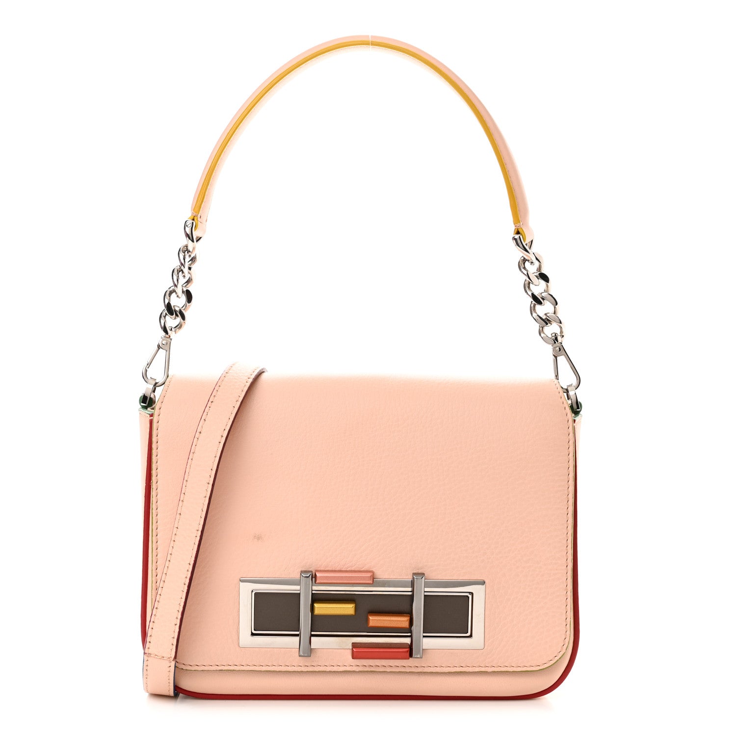 Fendi Vitello Dolce 3Baguette Shoulder Bag Camelia 1 of 16