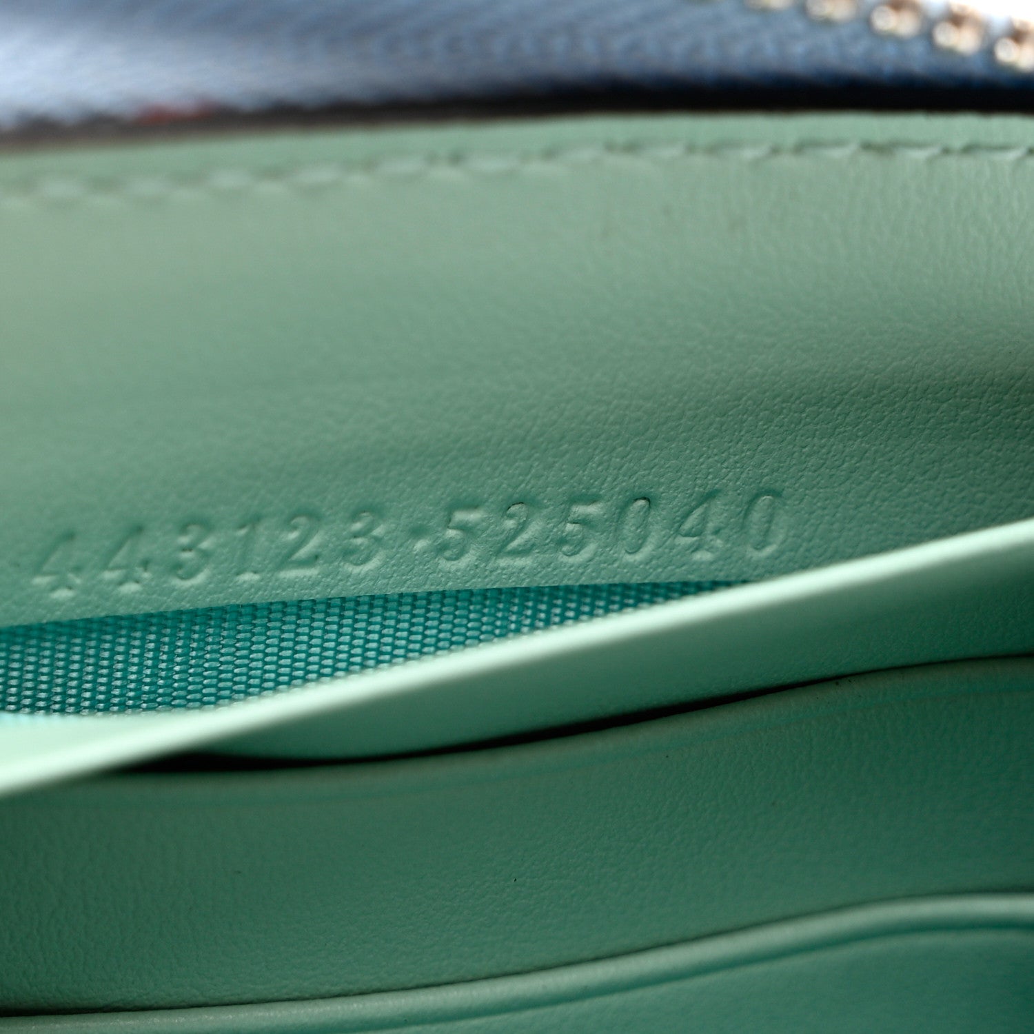 Gucci Calfskin Matelasse Diagonal GG Marmont Zip Around Wallet Multicolor Pastel 7 of 9