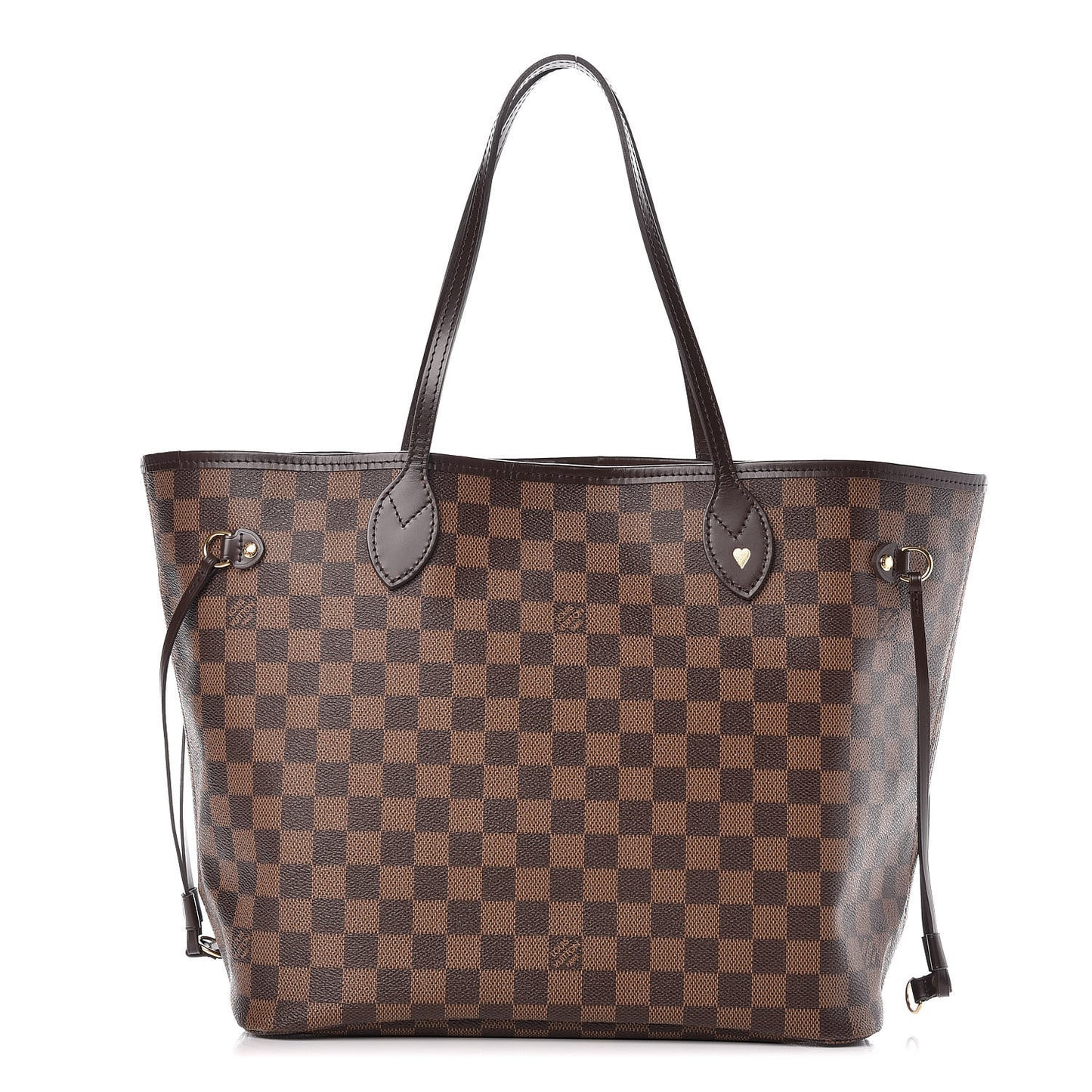 Damier Ebene Neo Neverfull MM Rose Ballerine