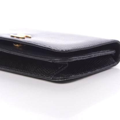 Chanel Lizard Mini Single Flap Black 10 of 14