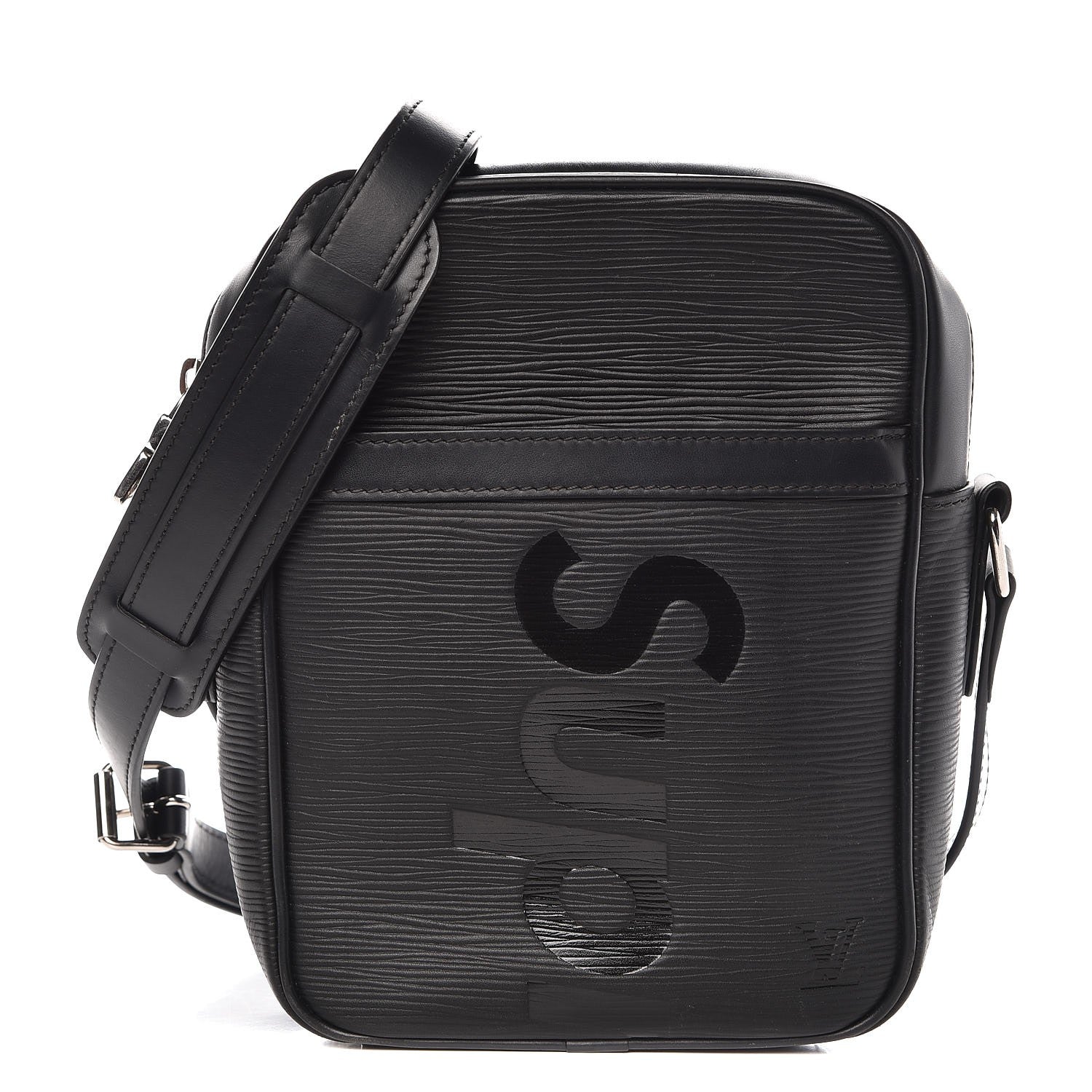 Louis Vuitton X SUPREME Epi Danube PM Black 1 of 10