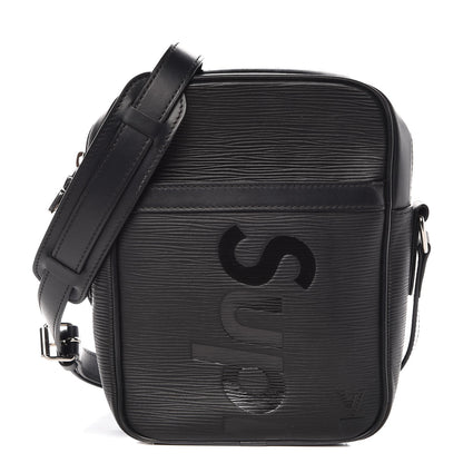 Louis Vuitton X SUPREME Epi Danube PM Black 1 of 10