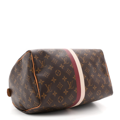Louis Vuitton Monogram My LV Heritage Speedy 30 Bordeaux Ivory 3 of 9