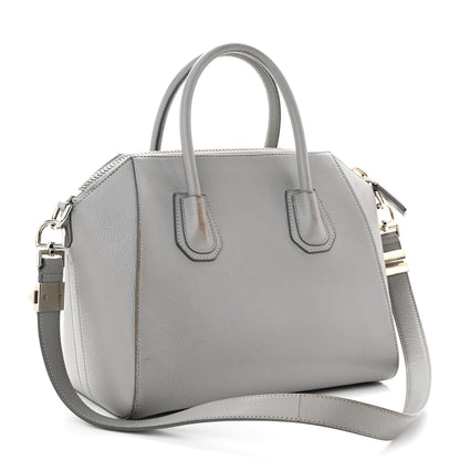Givenchy Sugar Goatskin Small Antigona Pearl Grey 3 of 17