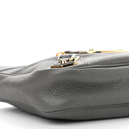 Balenciaga Chevre Gold Metallic Edge Hardware Hip Gris Acier 8 of 10