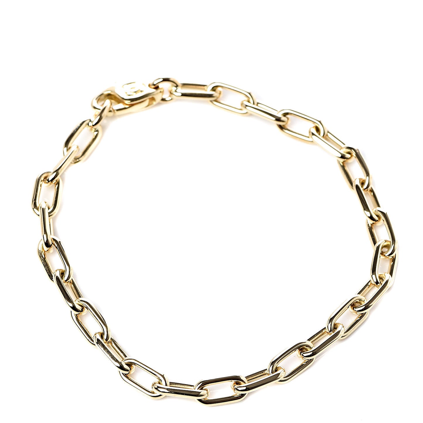 18K Yellow Gold Spartacus Link Chain Bracelet