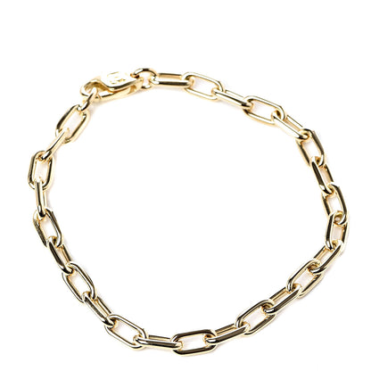 Cartier 18K Yellow Gold Spartacus Link Chain Bracelet 1 of 5