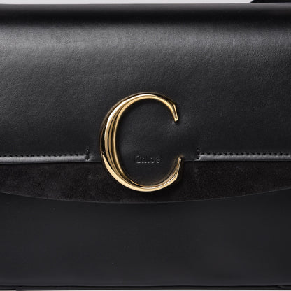Chloe Calfskin C Double Carry Black 7 of 10