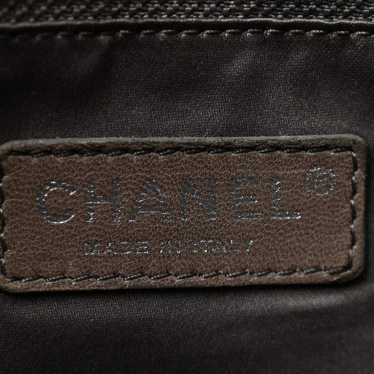 Chanel Coated Canvas Quilted Le Marais Flap Black 6 of 14