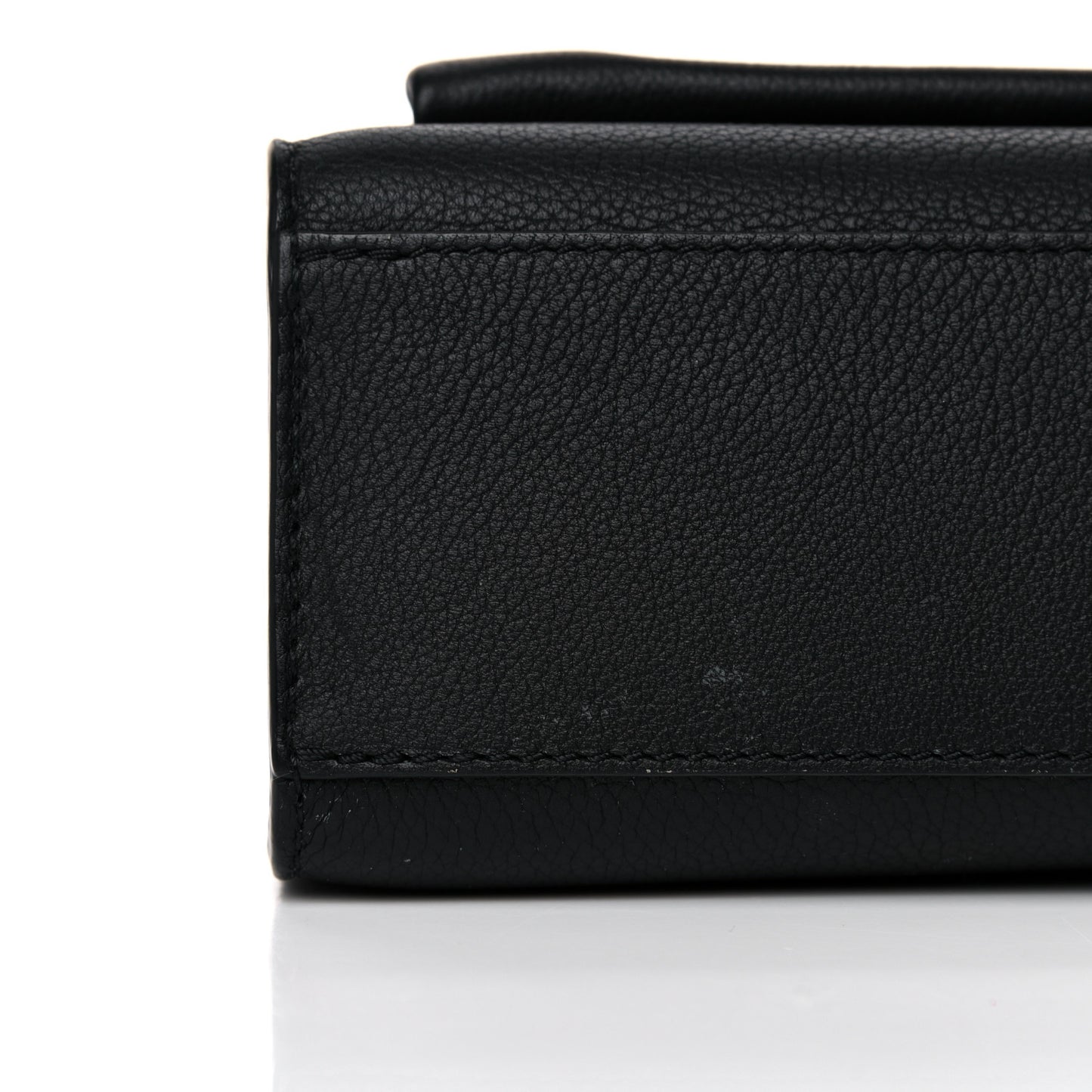 Soft Calfskin My Lockme Chain Bag BB Black