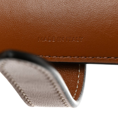 Celine Canvas Triomphe Medium Strap Wallet Tan 7 of 8