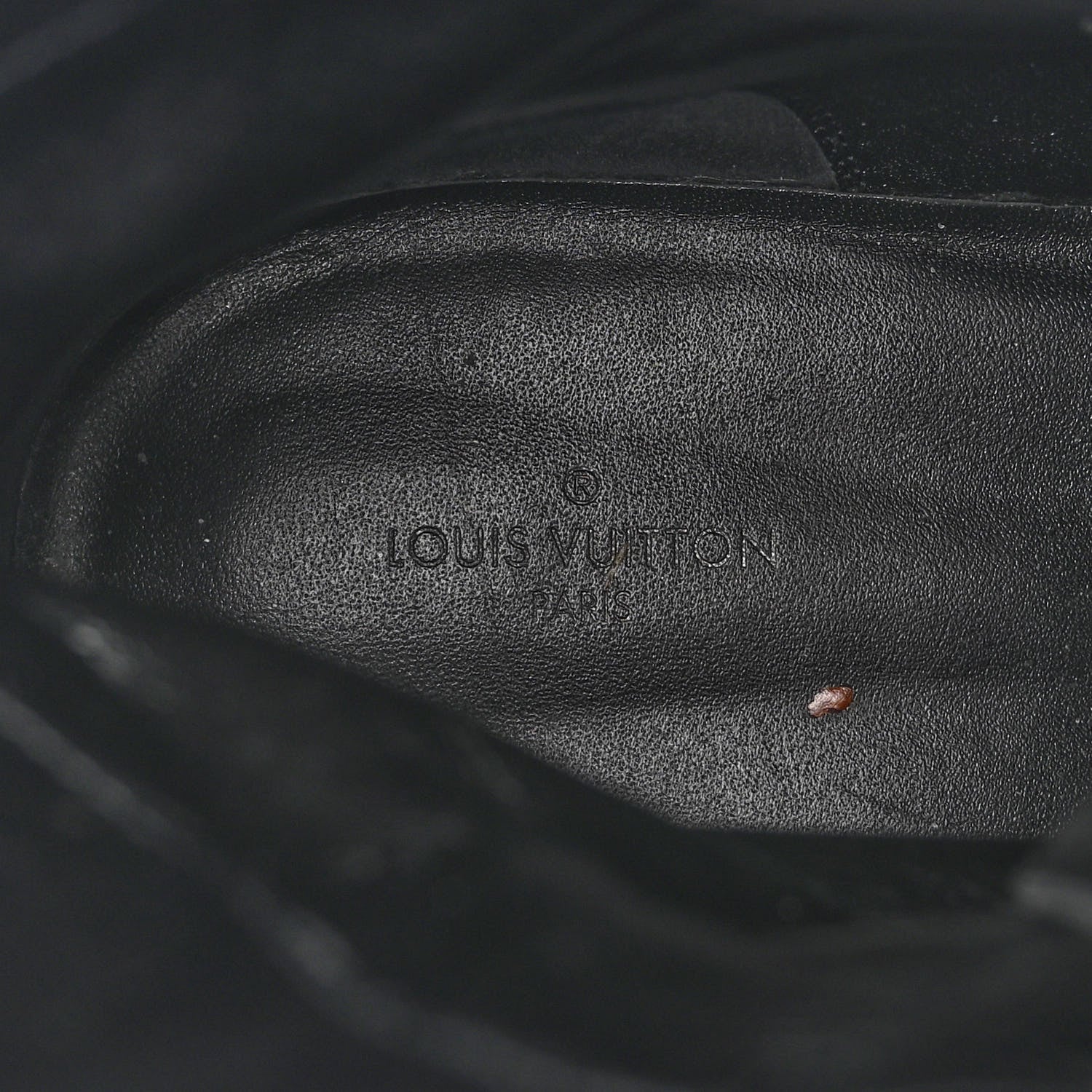 Louis Vuitton Suede Calfskin Monogram Laureate Platform Desert Boots 40 Black 7 of 8