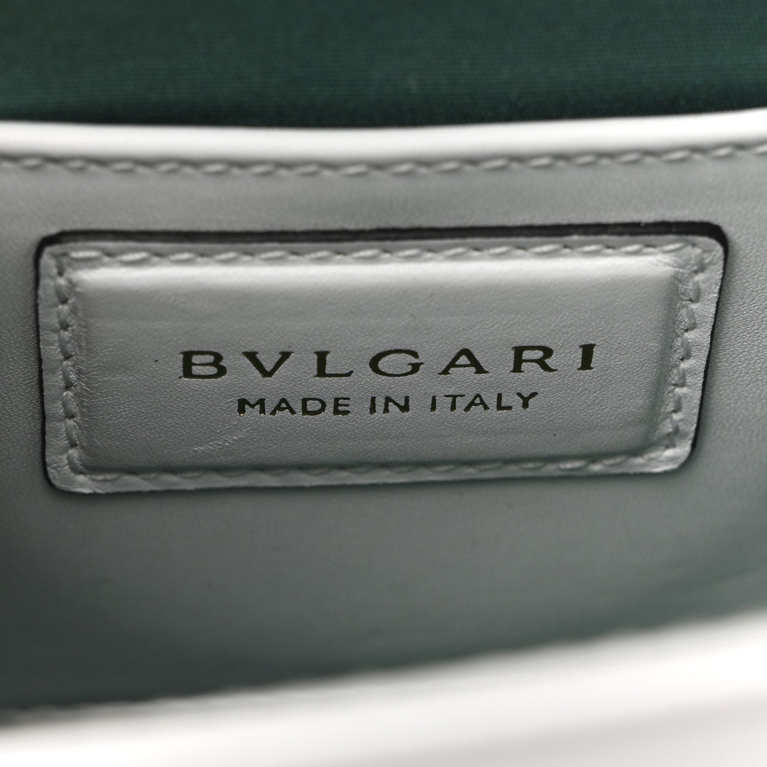 Bulgari Calfskin Small Serpenti Forever Crossbody Bag White Agate 7 of 13