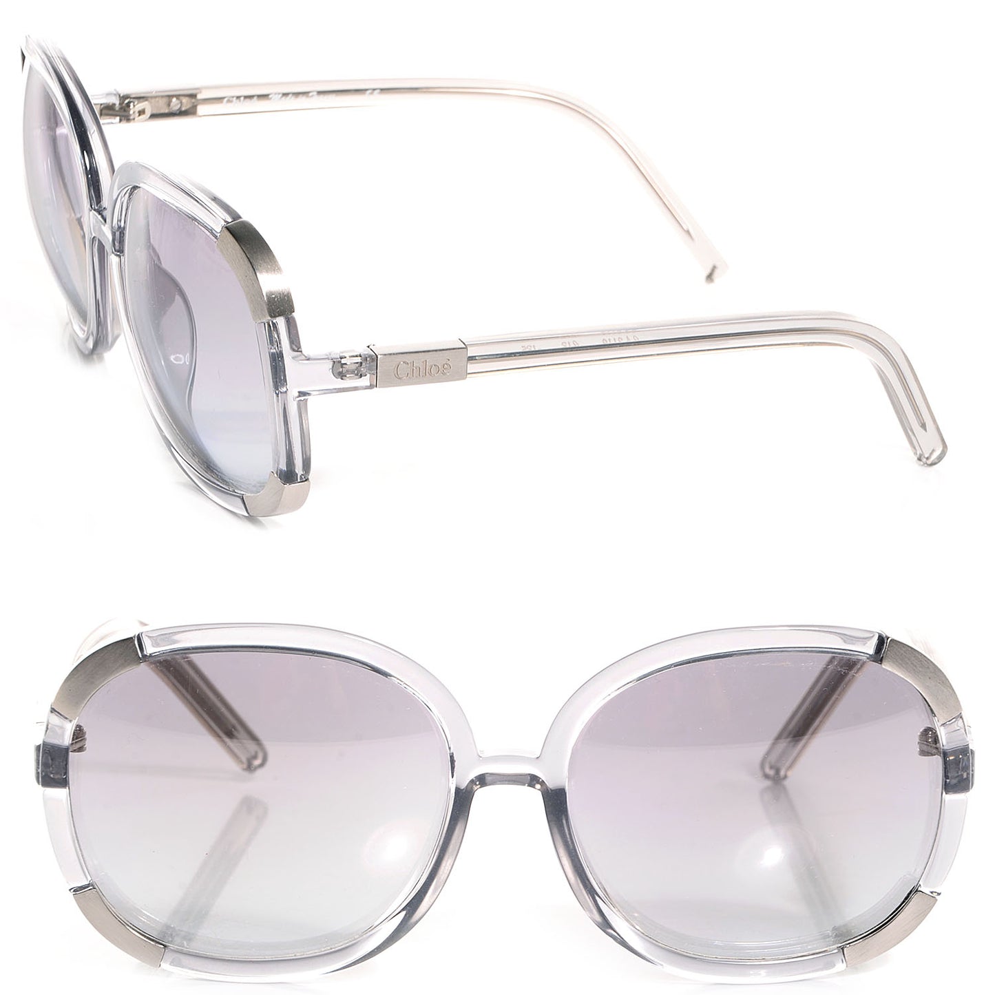 Myrte Oversized Sunglasses CL 2119 Clear