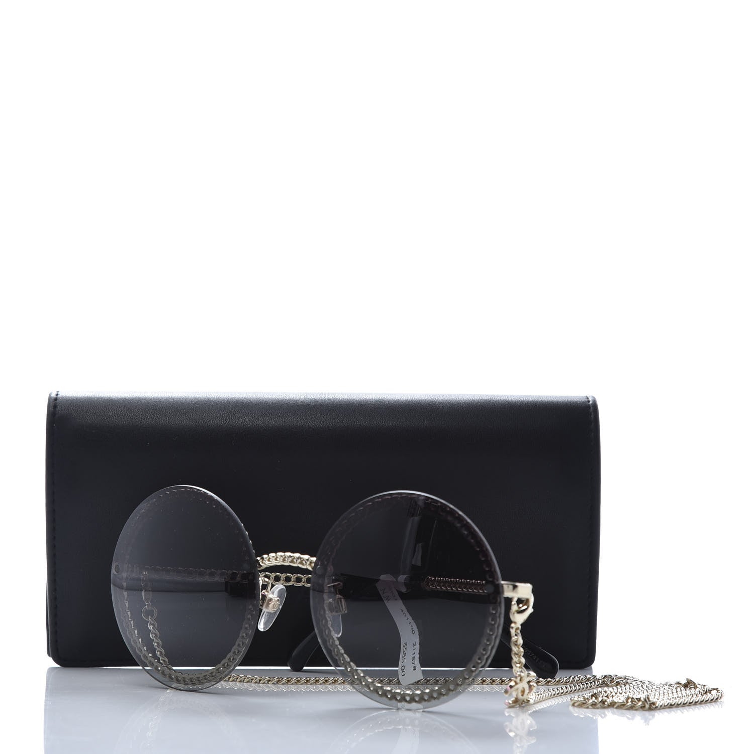 Chanel Round Chain Sunglasses 4245 Gold 11 of 11