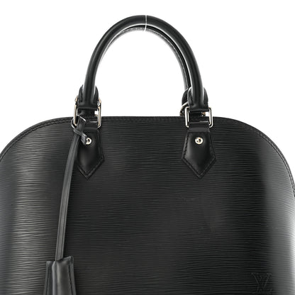 Louis Vuitton Epi Alma PM Black 7 of 10