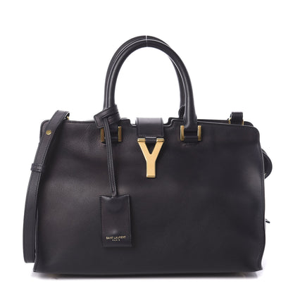 Saint Laurent Calfskin Small Classic Y Cabas Navy Blue 1 of 9