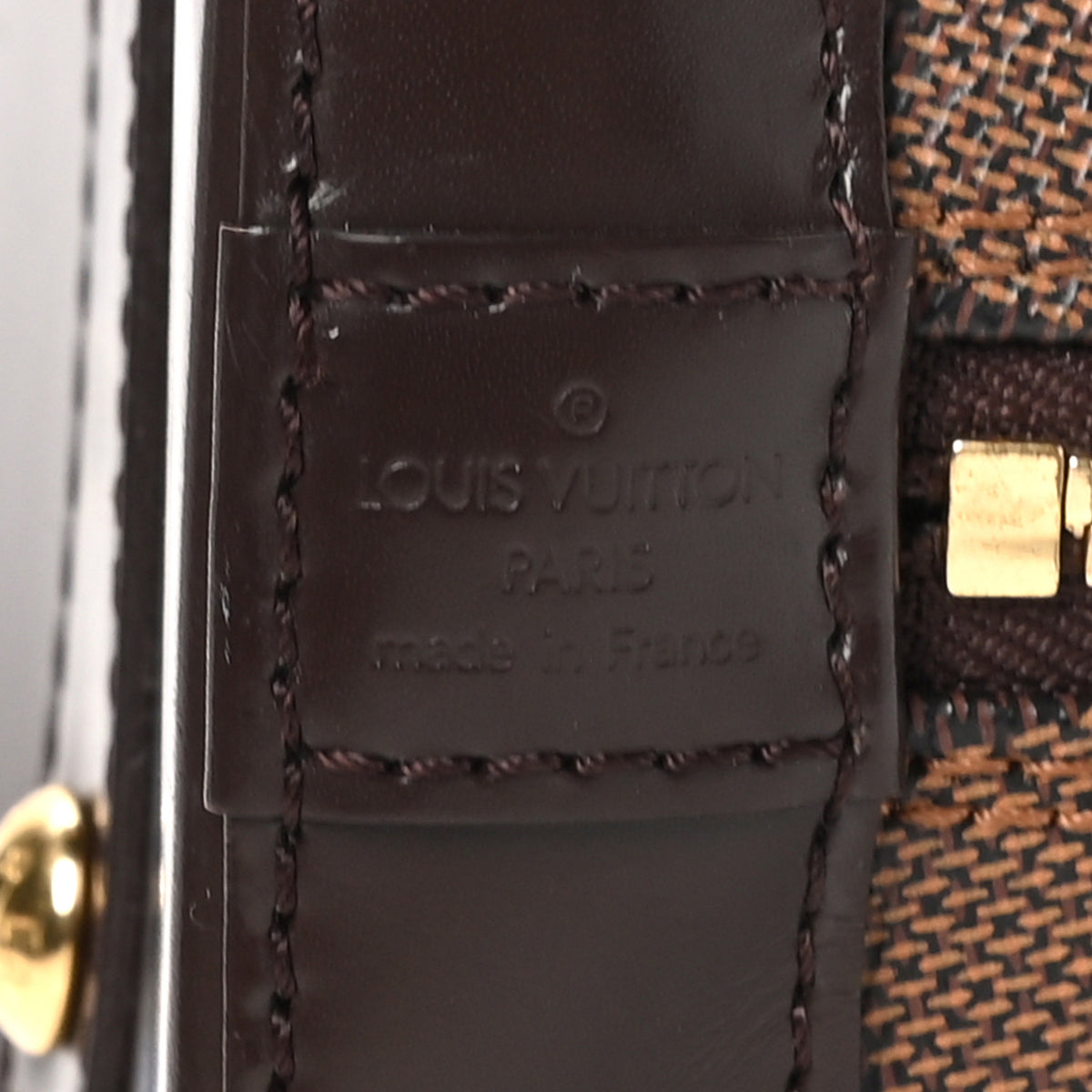 Louis Vuitton Damier Ebene Alma BB 6 of 9