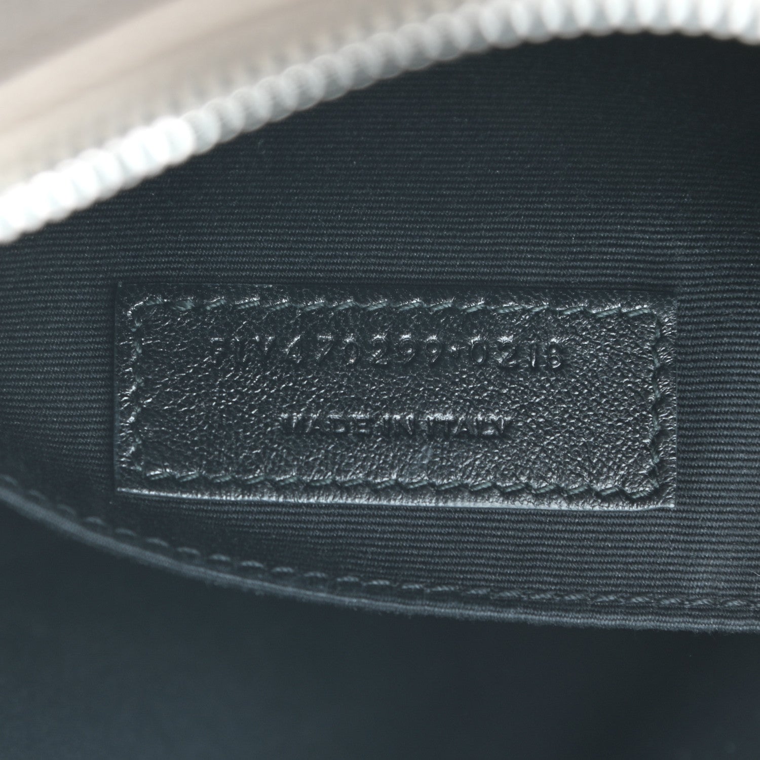 Saint Laurent Lambskin Monogram Small Lou Camera Bag Dark Beige 7 of 10
