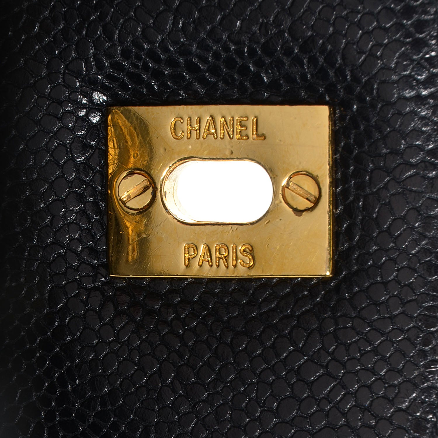 Chanel Quilted Caviar Drawstring Backpack Black 6 of 9