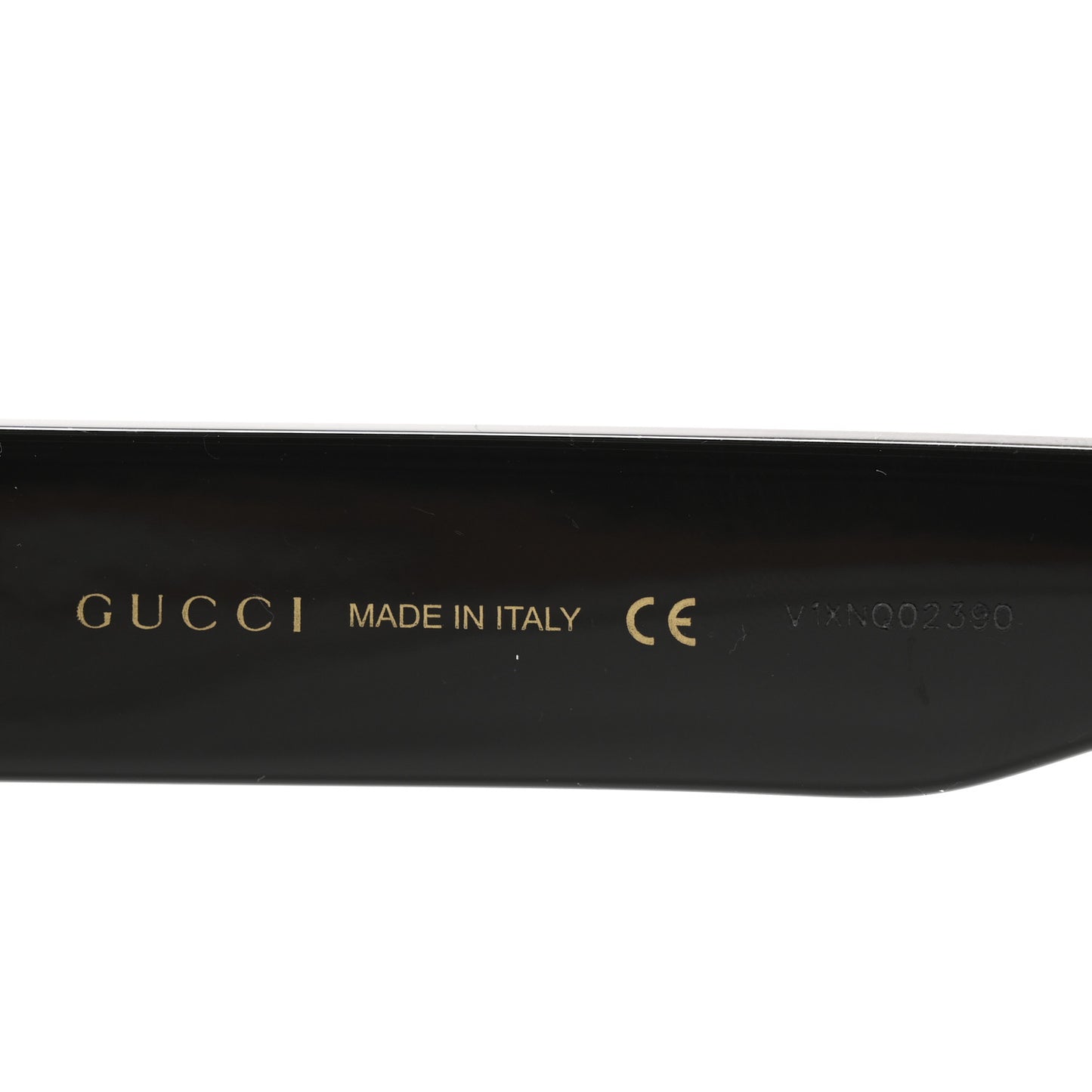 Acetate Rectangle Frame Sunglasses GG1134S Black