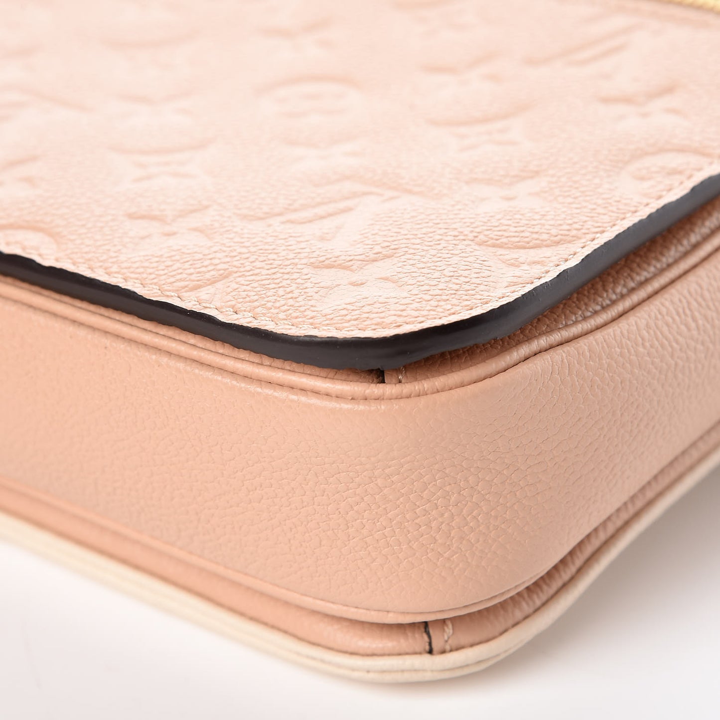 Empreinte Pochette Metis Beige Rose Creme