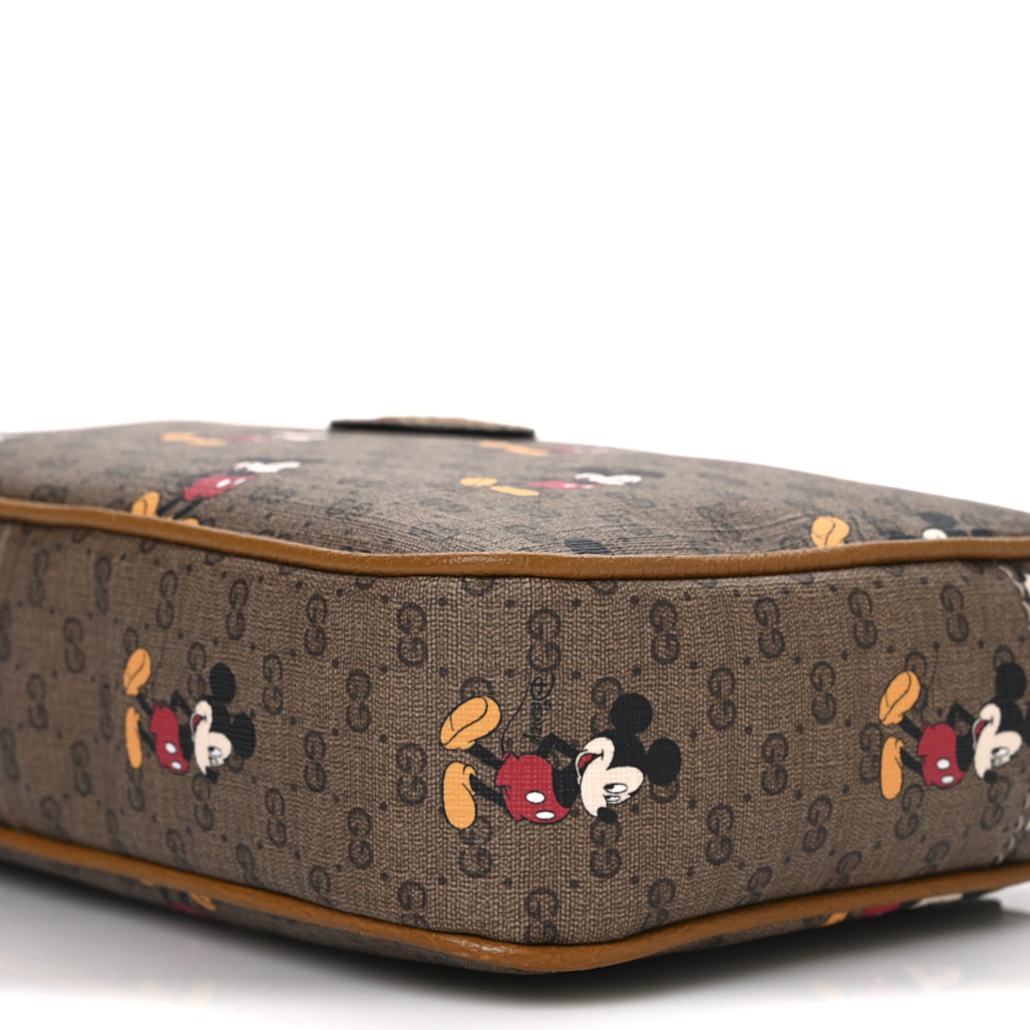 X DISNEY Mini Vintage GG Supreme Monogram Mickey Mouse Small Belt Bag 85 34 Beige Vintage Sun Oil