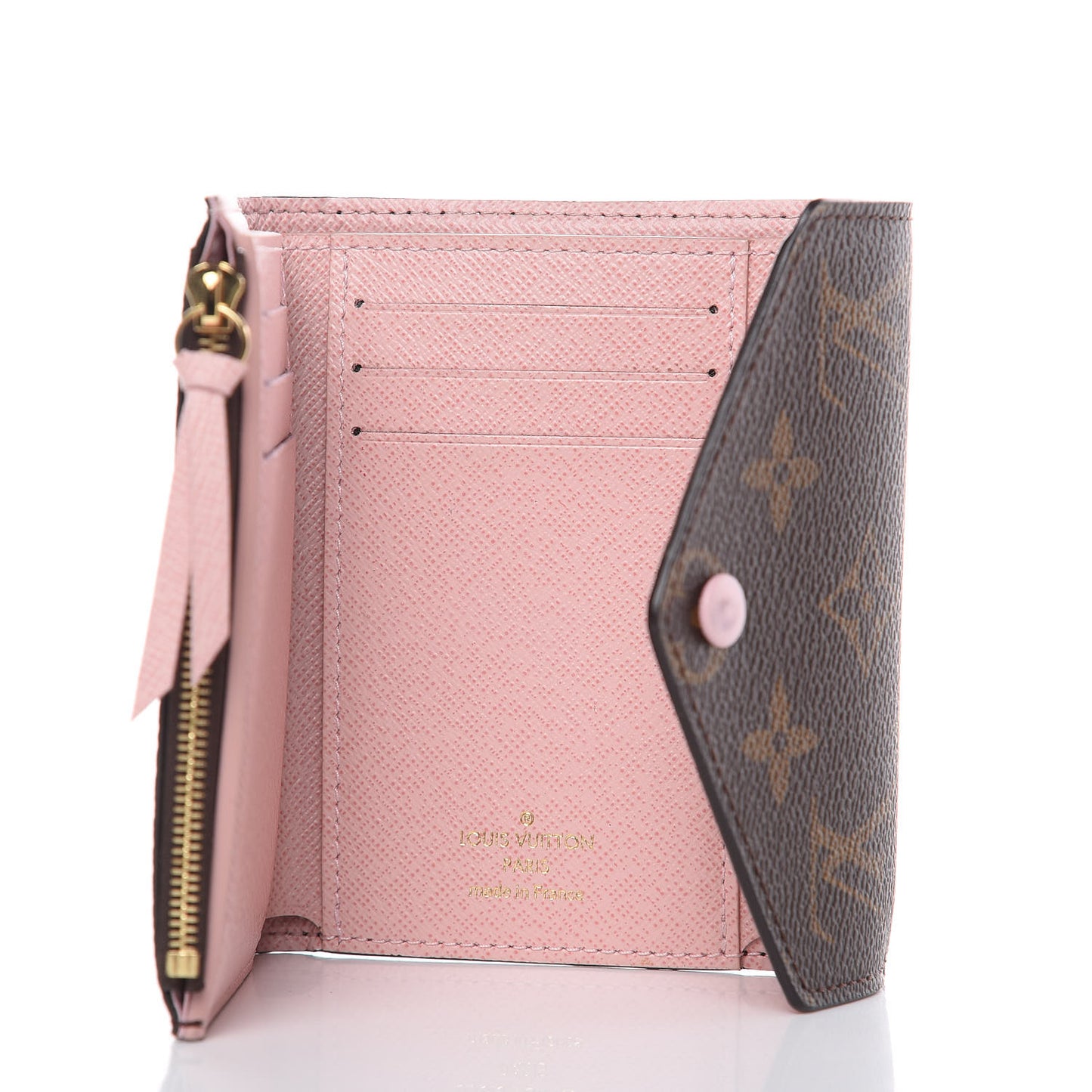 Monogram Victorine Wallet Rose Ballerine
