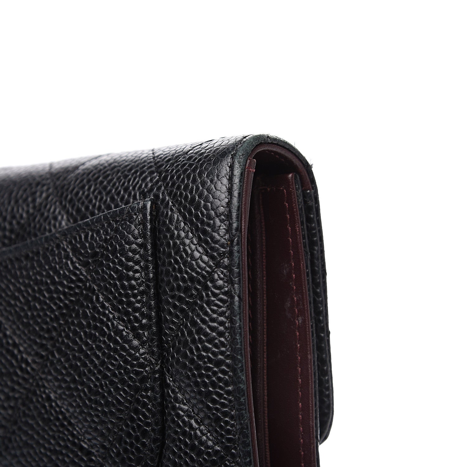 Chanel Caviar Quilted Large Flap Wallet Black 9 of 14