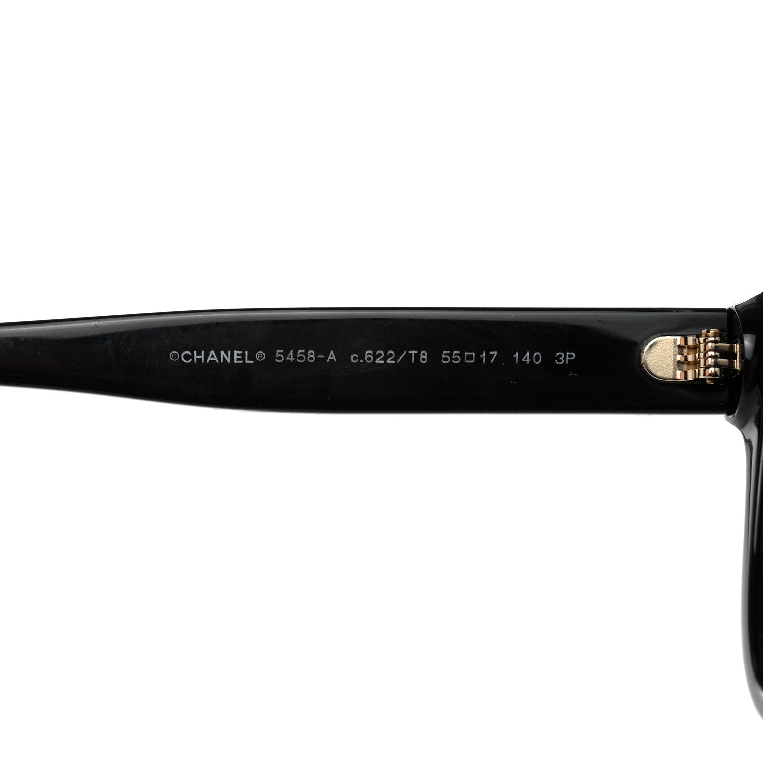 Chanel Acetate Pantos Logo Sunglasses 5458-A Black 5 of 9
