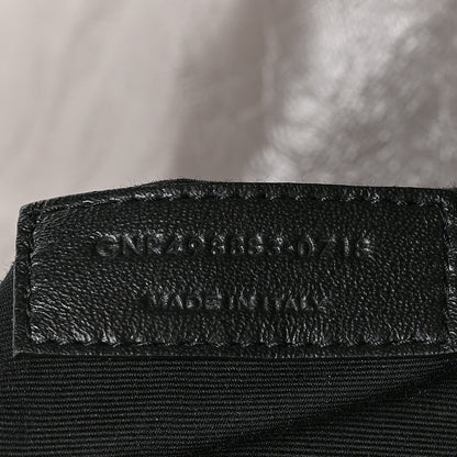 Saint Laurent Crinkled Calfskin Matelasse Monogram Large Niki Chain Satchel Fog 8 of 11