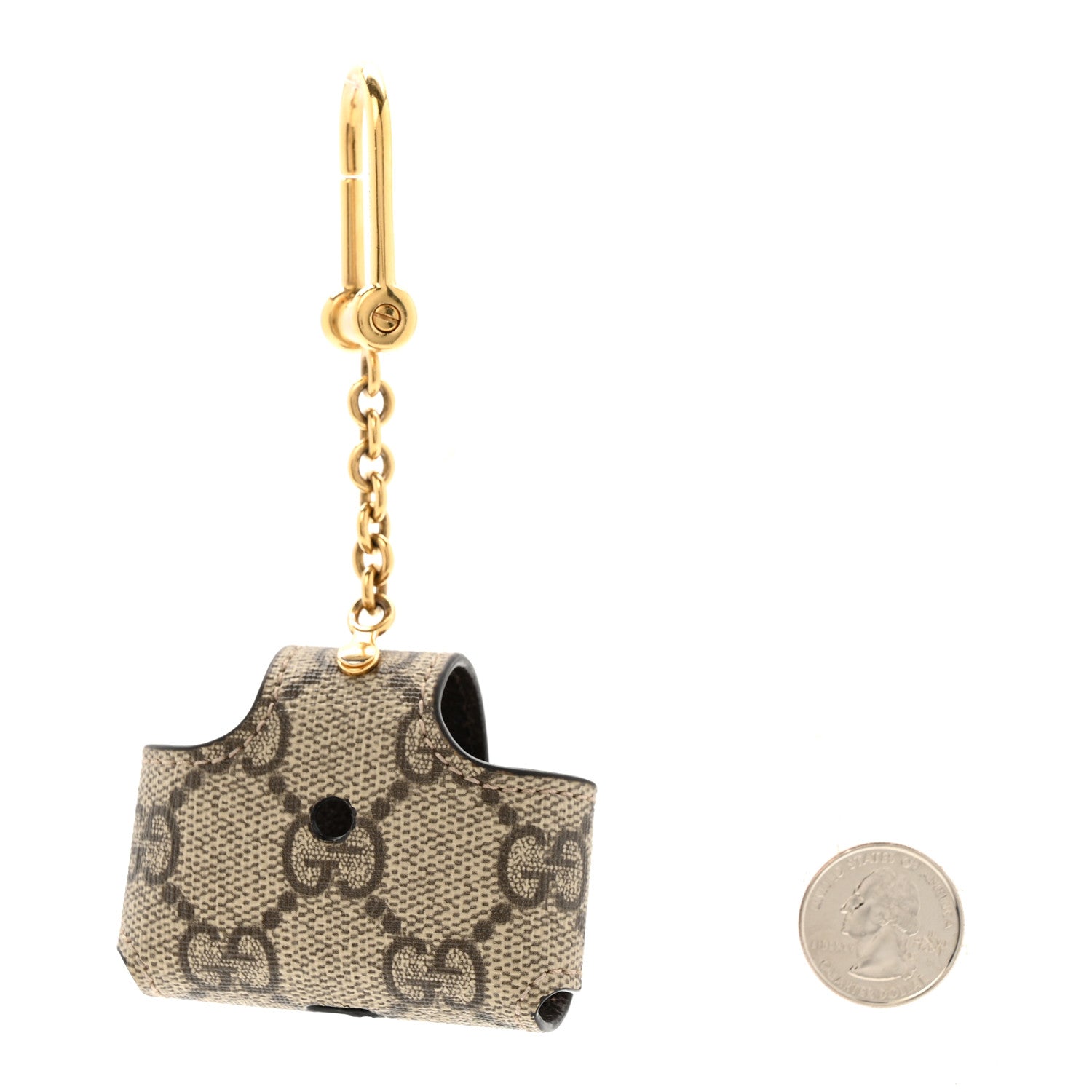 Gucci GG Supreme Monogram Ophidia AirPods Pro Case 3 of 10