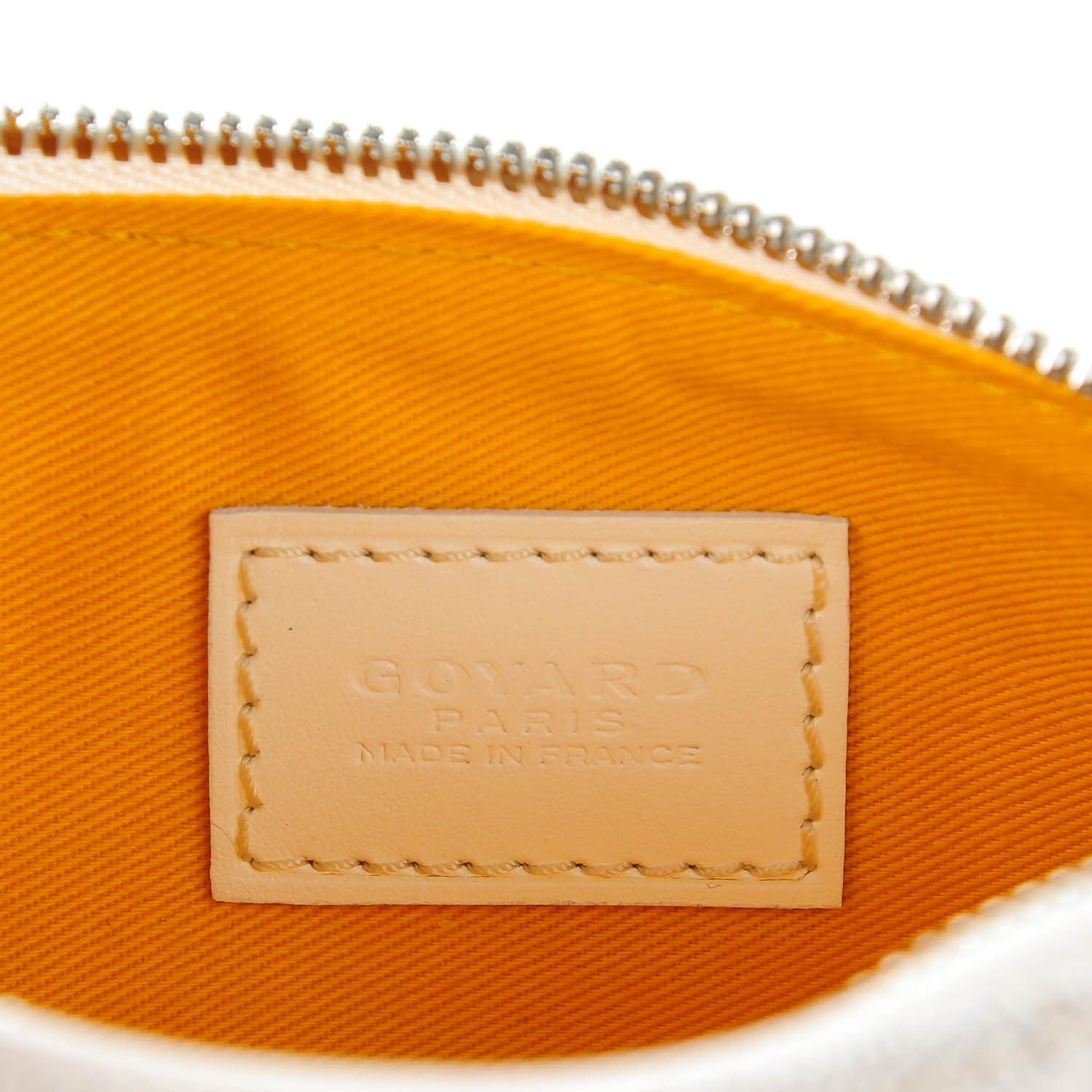 Goyard Goyardine Senat Pochette PM White 6 of 7