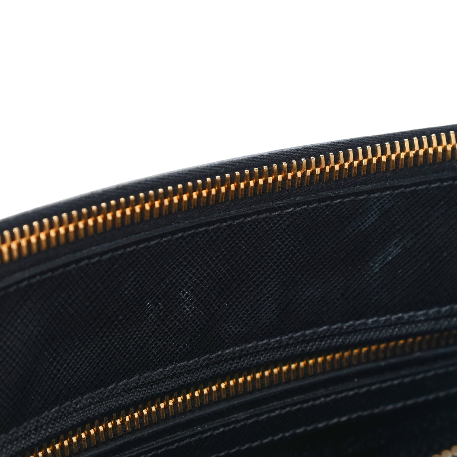 Prada Saffiano Small Galleria Double Zip Tote Black 7 of 9