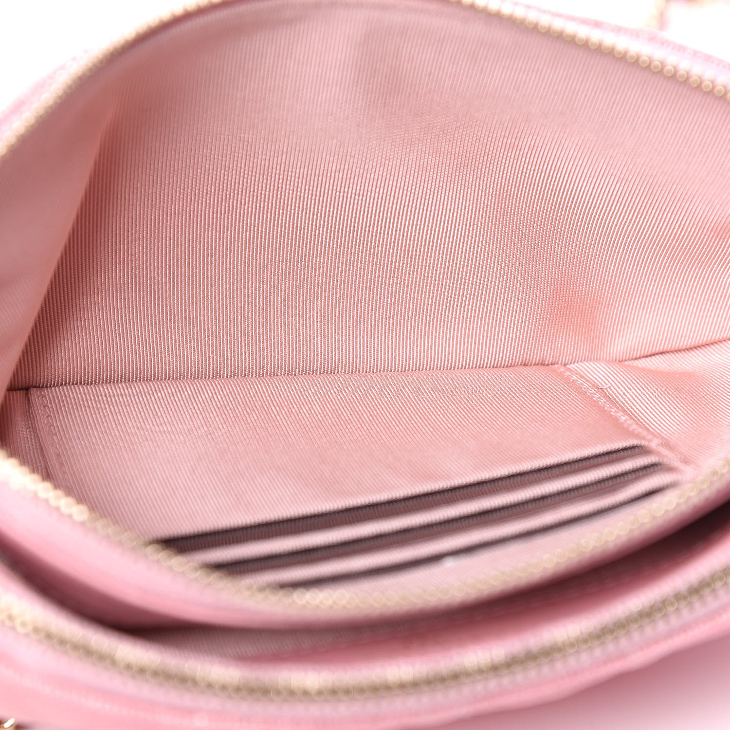 Chanel Iridescent Caviar Quilted Small Clutch With Chain Pink 11 of 13