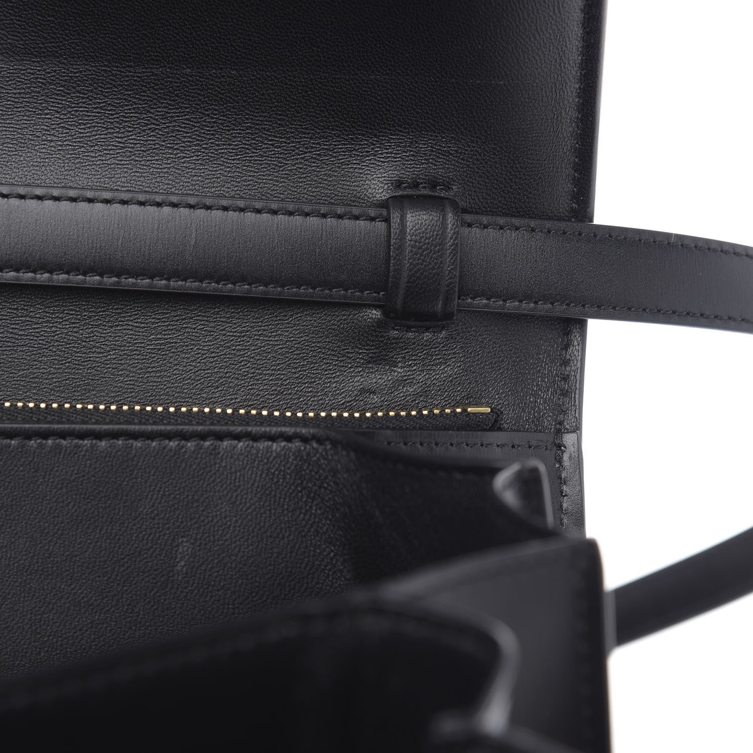 Celine Box Calfskin Medium Classic Box Flap Bag Black 10 of 11